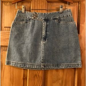 Early 90s vintage Denim Gap mini skirt